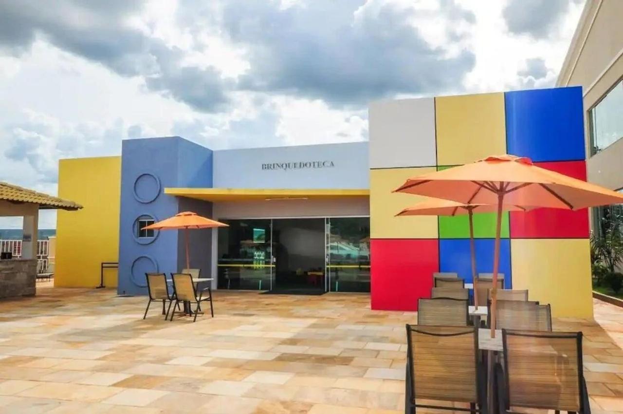 Apartamento com Parque Aquático Sensacional Caldas Novas Exterior foto
